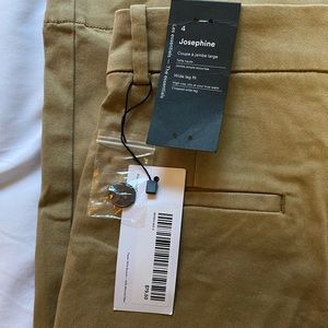 Frank and oak wide leg pants